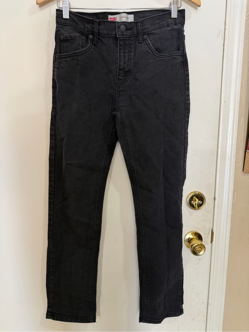 Levi's 511 Men's Black Slim Straight Jeans(198)